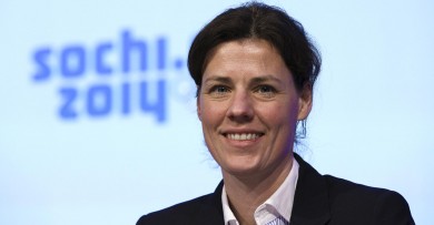 Claudia Bokel, IOC Executive Board members and Olympian