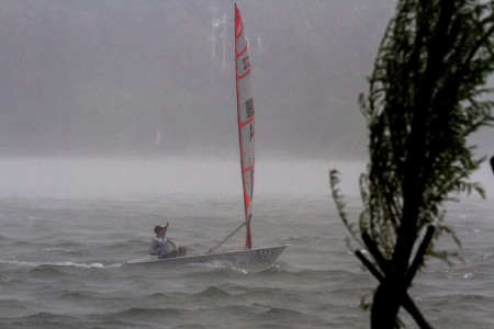 Light Wind And A Freak Storm At Youth Olympic Sailing Competition