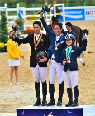 ASIAN GAMES 2014:All Gold For South Korean Hosts In Dressage And Eventing At Asian Games 2014