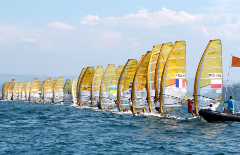 RSX Men Fleet (c) Vincenzo Baglione. Santander 2014, photo credit ISAF