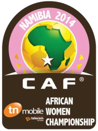2014 African Women's Championship logo, CAF. png