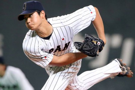 Phenom Shohei Ohtani (100+ mph fastball with NPB's Hokkaido Nippon-Ham Fighters) will likely be one of the Samurai selected to help Japan battle for the 2015 Premier 12 World Title. 