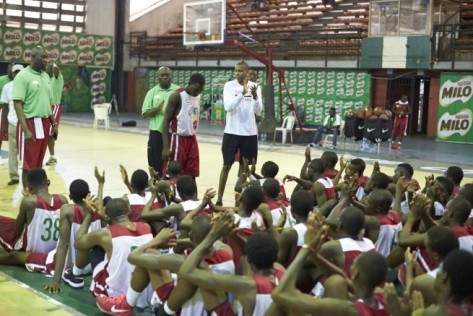 Top 50 Camp Begins, Nba Coaches Proud Of MILO Basketball Programme, photo credit giantsofAfrica.org