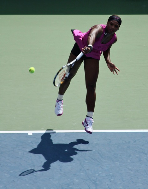 Serena Williams  photo credit: Marianne Bevis https://creativecommons.org/licenses/by-nd/2.0/legalcode
