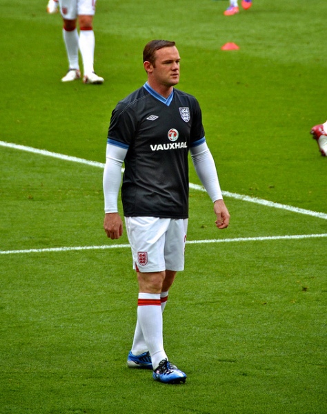 Wayne Rooney, England, three lions, football photo credit: Brent Flanders https://creativecommons.org/licenses/by-nc-nd/2.0/legalcode