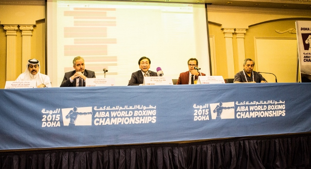 Official Draw For 2015 AIBA World Championships Holds in Doha