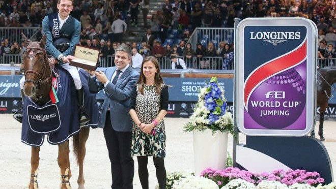 Longines FEI World Cup™ Jumping 2015/2016 – Round 4, Verona: Delestre Dashes To Victory In Verona