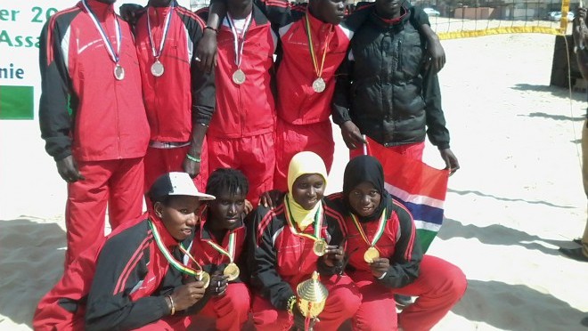 Gambia Sends Strong Beach Volleyball Squad To Continental Cup