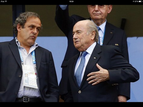 Mitchel Platini and Sepp Blatter photo credit: Antoon Kuper https://creativecommons.org/licenses/by-nd/2.0/legalcode 