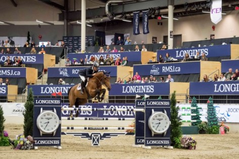 Chile’s Samuel Parot and Atlantis have won the Longines FEI World Cup™ Jumping qualifier in Calgary (CAN), and are now setting their sights on the last two East Coast qualifiers in Wellington and Ocala. (FEI/Aimee Makris)