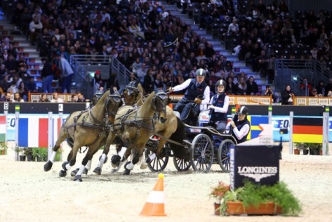 Australia's Boyd Exell made history when claiming the FEI World Cup™ Driving title for the sixth time at the 2014/2015 Final in Bordeaux (FRA) last February.  (FEI/Pierre Costabadie)