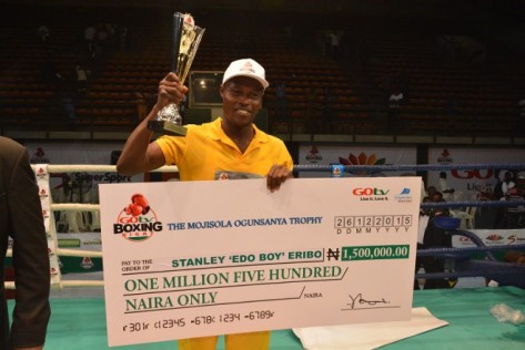 Stanley  Edo Boy Eribo  Wins N1.5m, Light Welterweight Title 